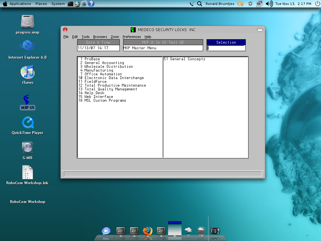 MXP under Linux
