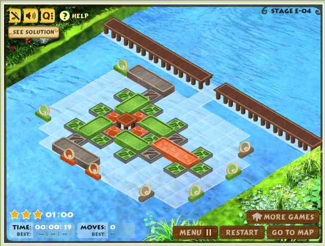 After the tutorial, levels become more complex!